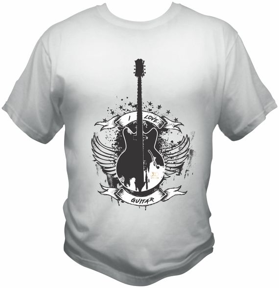 Camisa I Love Guitar