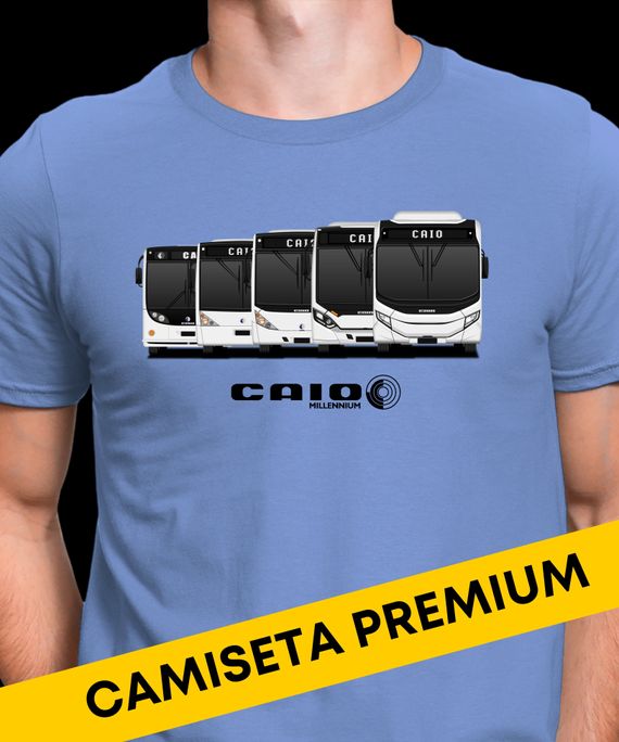 CAMISETA EVOLUÇÃO CAIO MILLENNIUM MALHA PREMIUM 