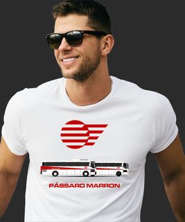 Nome do produtoCamiseta de Ônibus Pássaro Marron - Presente Ideal para Admiradores e Motoristas