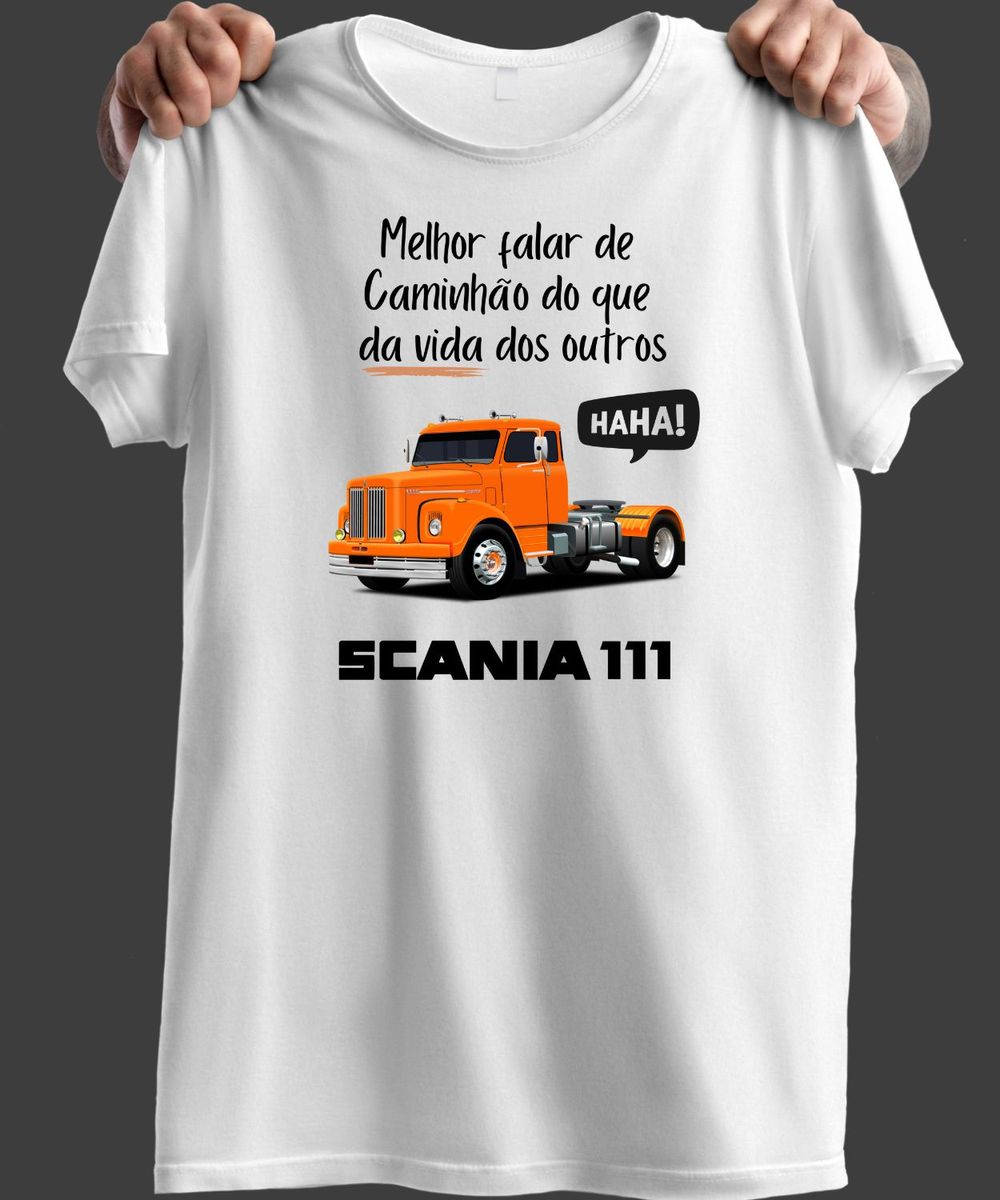 Nome do produto: CAMISETA CAMINHONEIRO SCANIA JACARÉ 111S