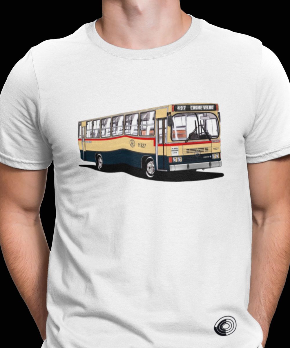 Nome do produto: CAMISETA ÔNIBUS AUTO DIESEL LTDA (RJ) CAIO AMÉLIA 