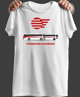 Nome do produtoCamiseta de Ônibus Pássaro Marron - Presente Ideal para Admiradores e Motoristas