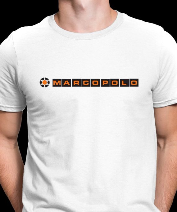 CAMISETA MARCOPOLO LOGOTIPO RETRÔ SÉRIE GV (COLEÇÃO)