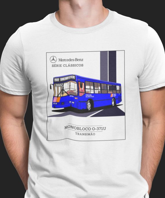 CAMISETA ÔNIBUS  BELO HORIZONTE MERCEDES BENZ O371 TRANSIMÃO