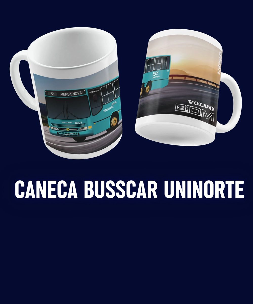 Nome do produto: CANECA BUSSCAR URBANUS UNINORTE