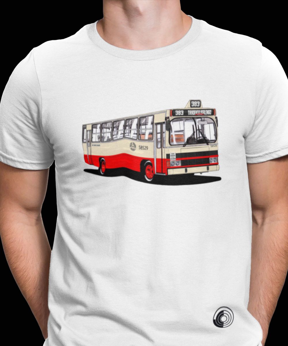 Nome do produto: CAMISETA ÔNIBUS AUTO VIAÇÃO BANGU (RJ) CAIO AMÉLIA