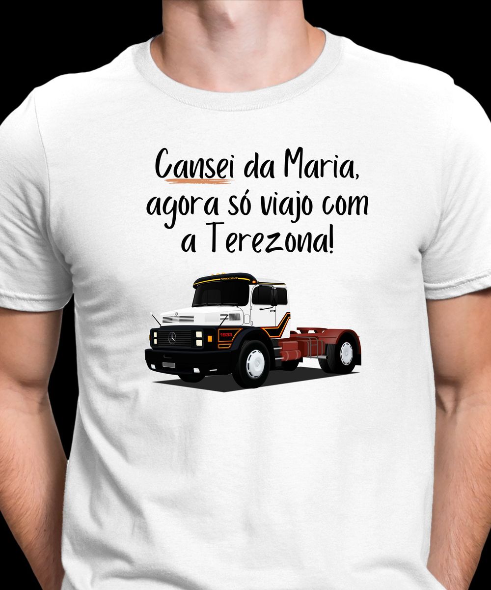 Nome do produto: CAMISETA CAMINHÃO MERCEDES BENZ 1933 TEREZONA 