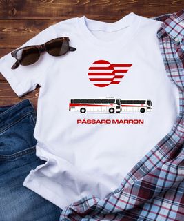 Nome do produtoCamiseta de Ônibus Pássaro Marron - Presente Ideal para Admiradores e Motoristas