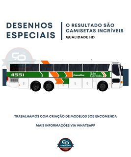 Nome do produtoCAMISETA ÔNIBUS VIAÇÃO SÃO GERALDO MONOBLOCO MERCEDES BENZ O-400RSD