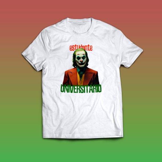 Camiseta Estudante Universitário - Coringa