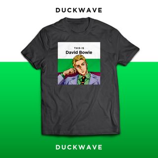 Nome do produtoCamiseta This is David Bowie com Yoshikage Kira