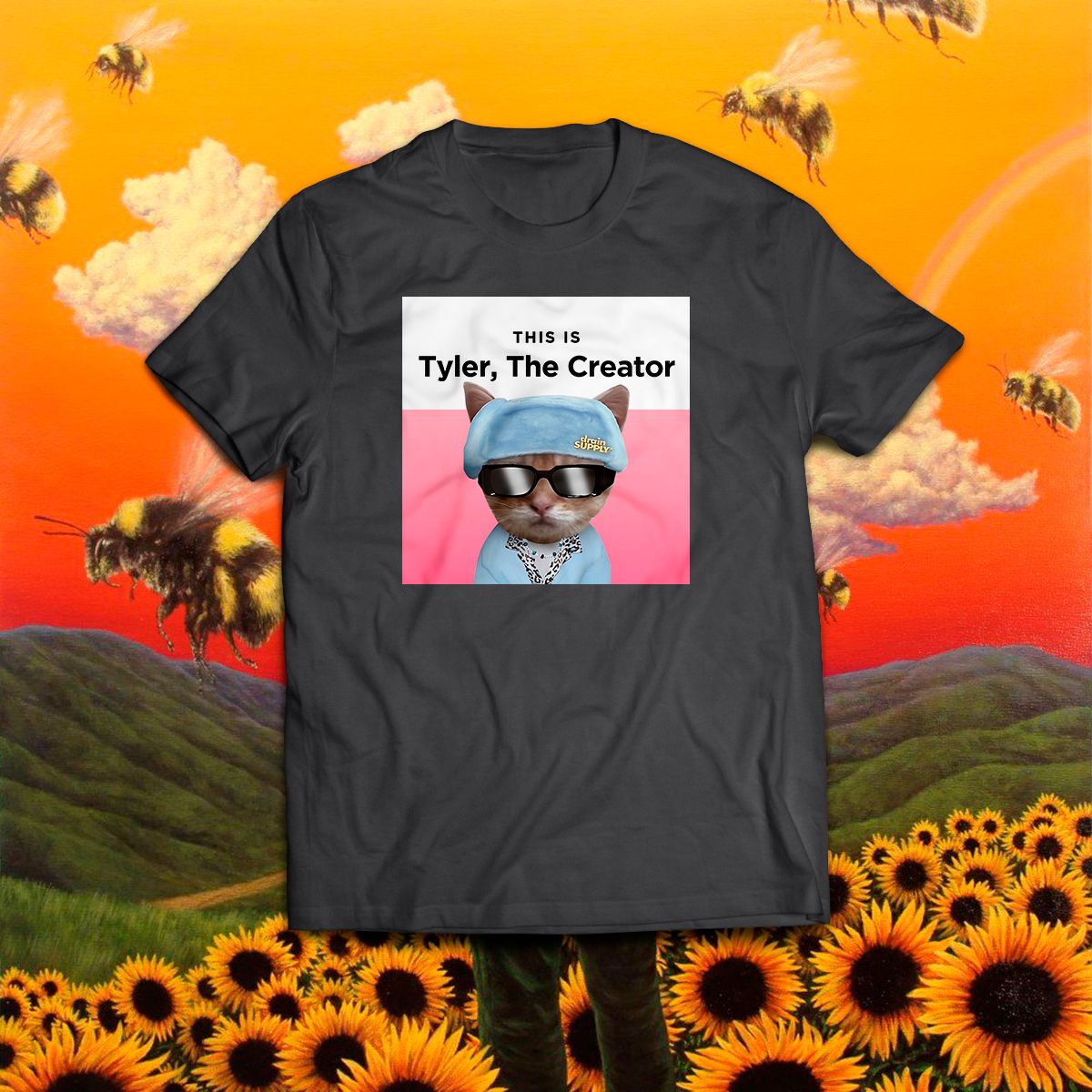Nome do produto: Camiseta This Is Tyler, The Creator Com Gatinho