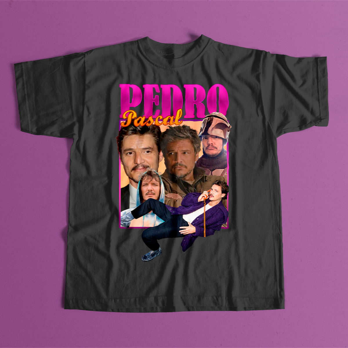 Nome do produto: Camiseta - Pedro Pascal