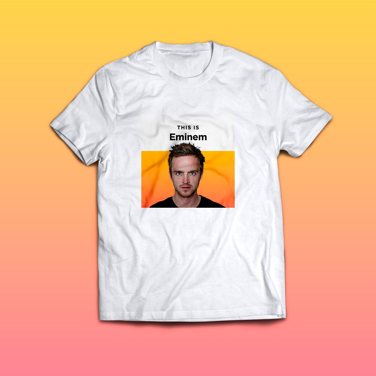 Nome do produto: Camiseta This Is Eminem Com Jesse Pinkman