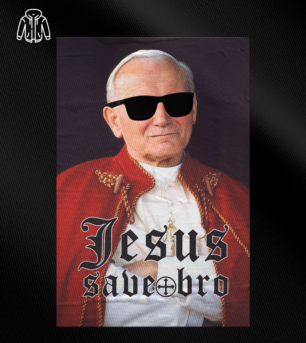 Nome do produto: Moletom com zíper Felipe D\'Aloia - Jesus Save Bro