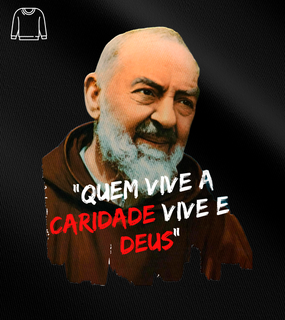 Nome do produtoBlusão Gabriel Dilins - Quem Vive a Caridade