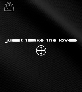 Nome do produtoMoletom Canguru Felipe D'Aloia - Just Take The Love