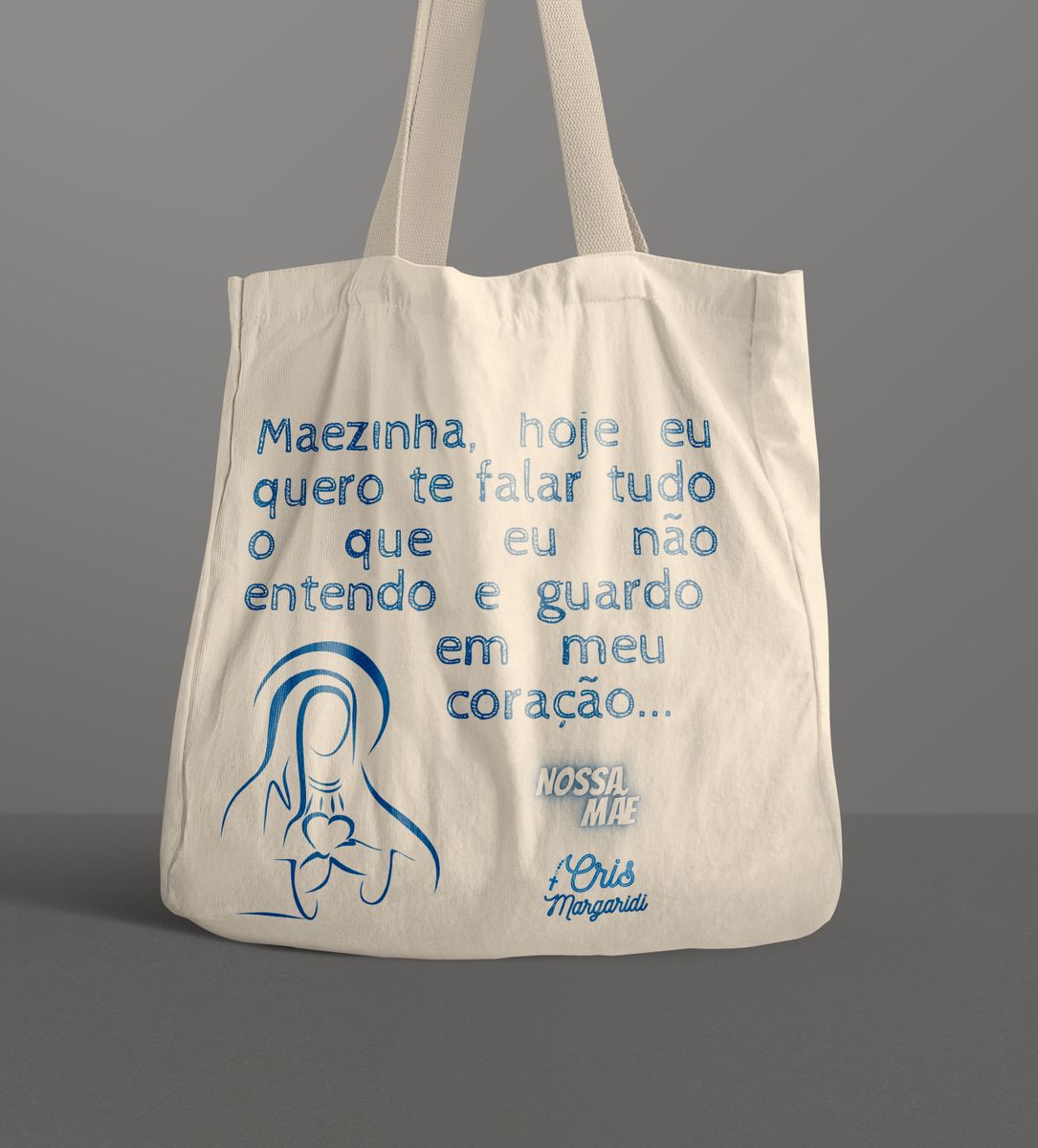 Nome do produto: EcoBag Cris Margaridi - Nossa Mãe