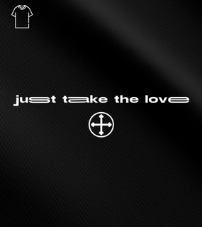 Nome do produtoCamiseta Masculina Felipe D'Aloia - Just Take The Love