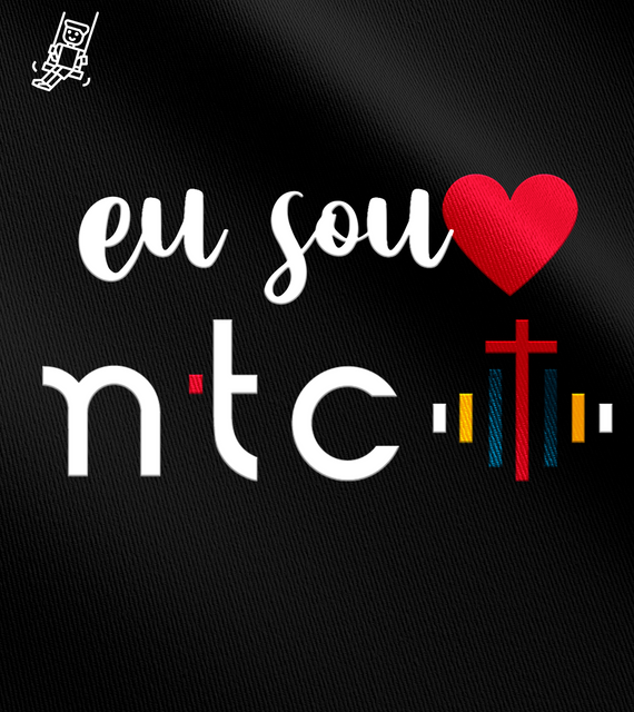 Camiseta infantil Novos Talentos Católicos - Eu Sou NTC