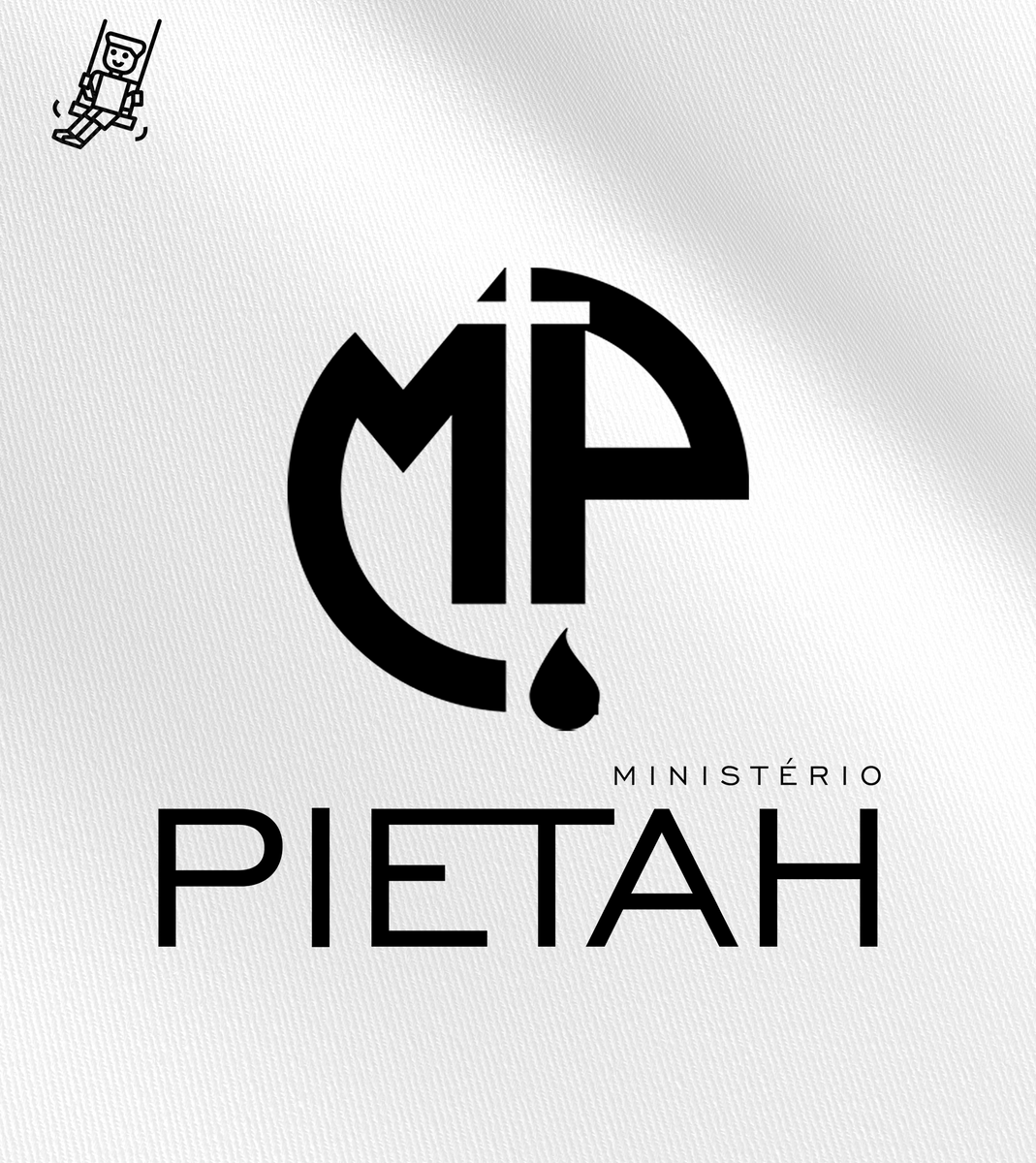 Nome do produto: Camiseta Infantil Ministério Pietah - Logo