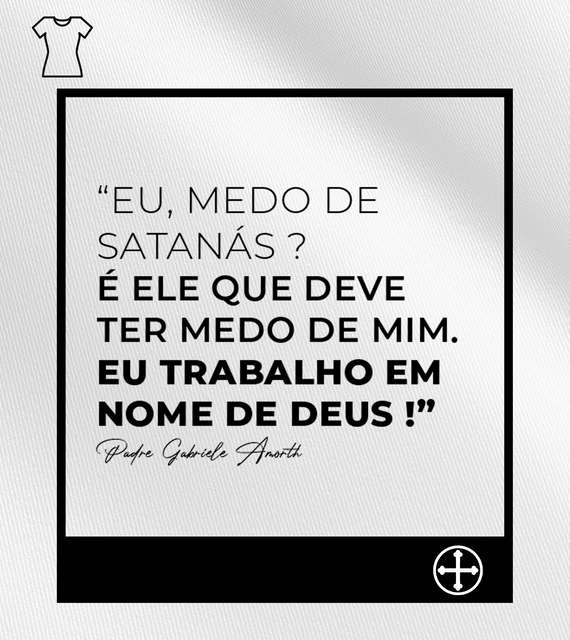 Camiseta Feminina Felipe D'Aloia - Medo de Satanás?
