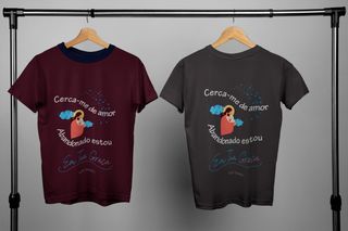 Nome do produtoCamiseta Masculina Rose Teixeira - Cerca-me de Amor