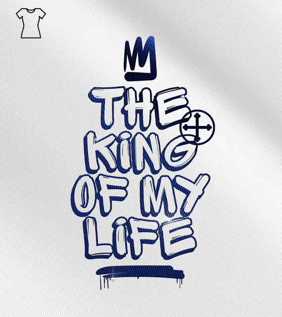 Camiseta Feminina Felipe D'Aloia - The King of My Life