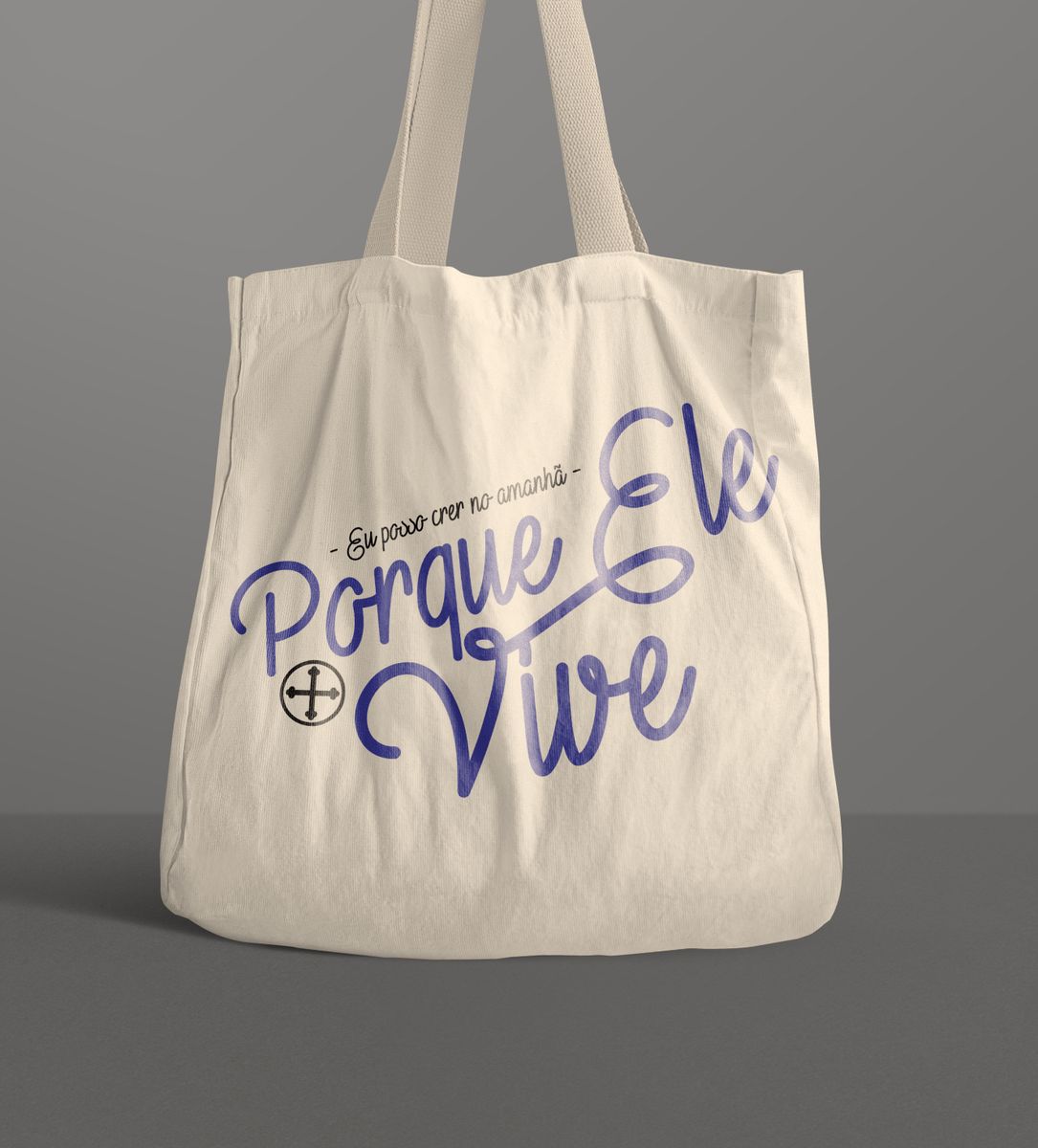 Nome do produto: EcoBag Felipe D\'aloia - Porque Ele Vive