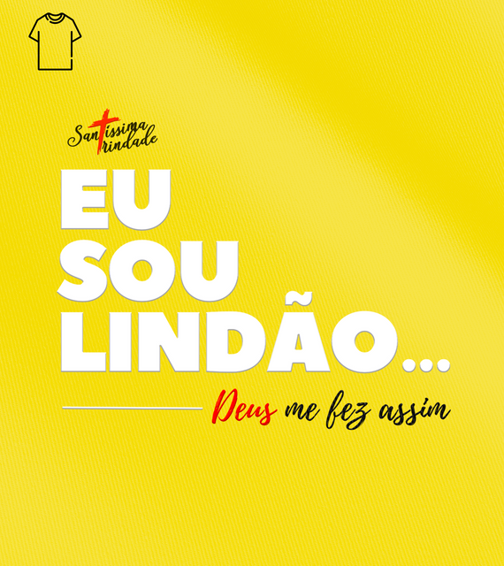 Camiseta Masculina Forró Santíssima Trindade - Eu sou Lindão