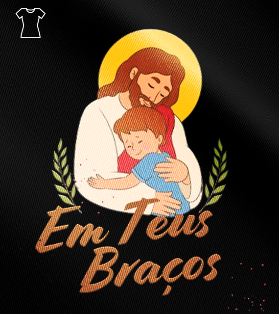 Camiseta Feminina Lucas Porto - Em Teus Braços