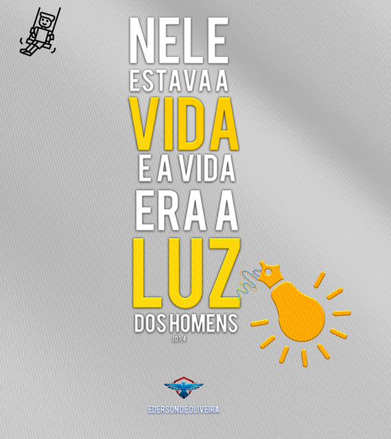 Camiseta Infantil Ederson de Oliveira - A Luz dos Homens