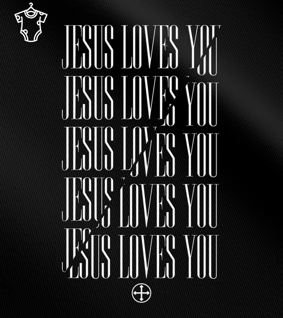 Body Infantil Felipe D'Aloia - Jesus Loves You