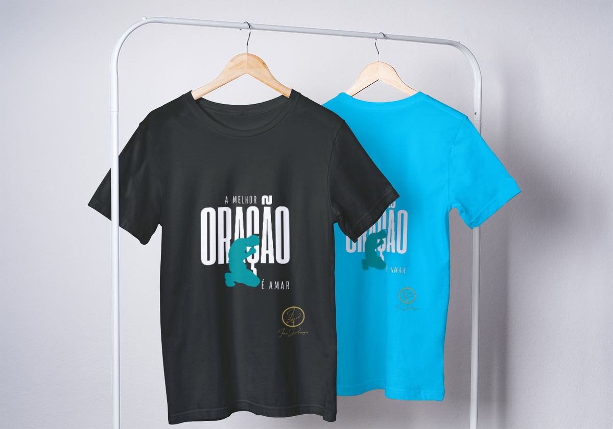 Nome do produto: Camiseta Ivan Domingos - A melhor oração