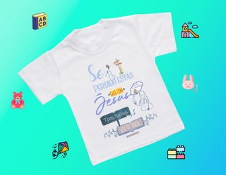 Camiseta Infantil Rose Teixeira - Deus Tem Promessas