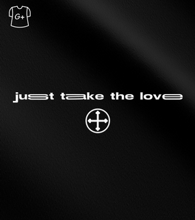 Nome do produtoCamiseta Plus Size Felipe D'Aloia - Just Take The Love