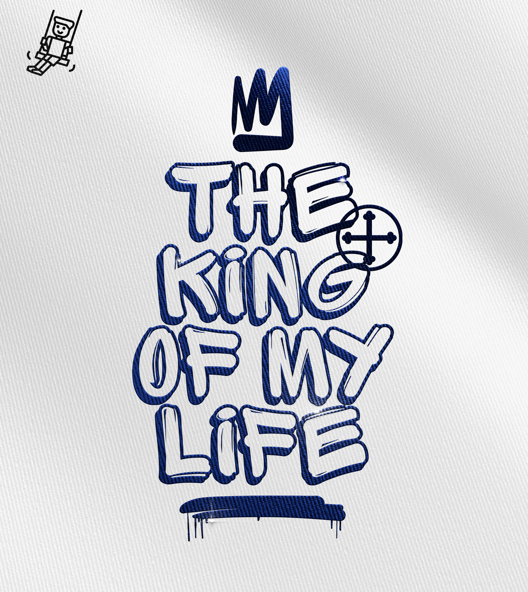 Nome do produto: Camiseta Infantil Felipe D\'Aloia - The King of My Life