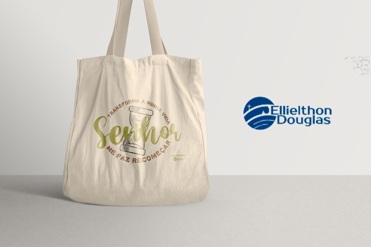 Nome do produto: EcoBag Ellielthon Douglas - Transforma minha vida Senhor