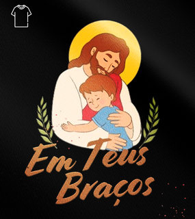 Nome do produtoCamiseta Masculina Lucas Porto - Em Teus Braços