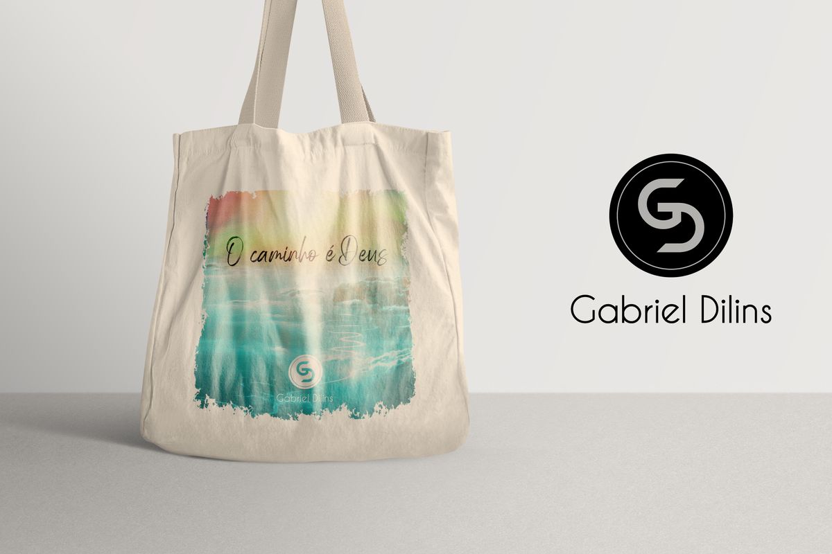 Nome do produto: EcoBag Gabriel Dilins - O Caminho é Deus