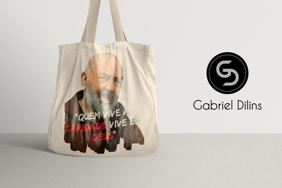 EcoBag Gabriel Dilins - Quem Vive a Caridade