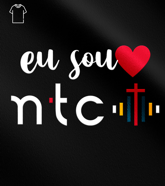 Camiseta Masculina Novos Talentos Católicos - Eu Sou NTC
