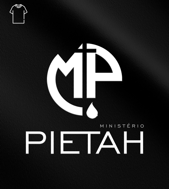 Camiseta Masculina Ministério Pietah - Logo