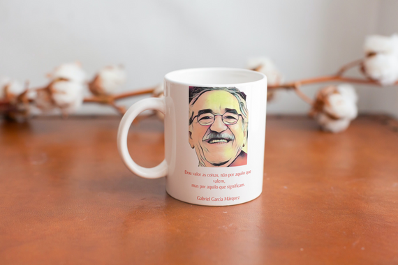 Caneca Gabriel García Marquez