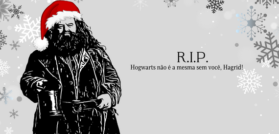 Caneca Natalina Hagrid R.I.P. Coltrane