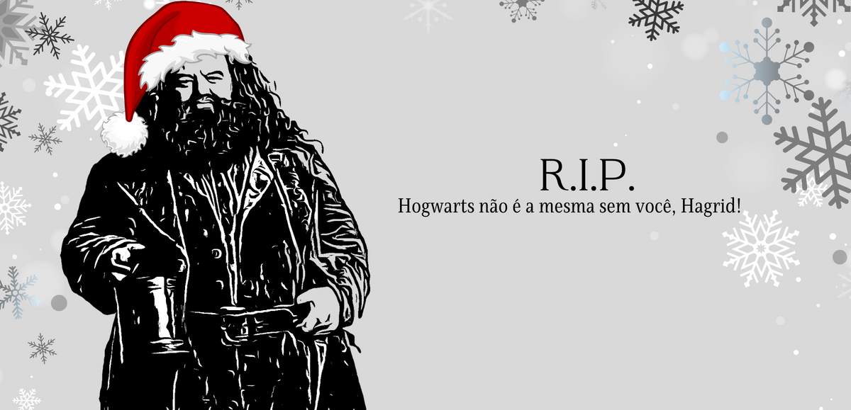 Nome do produto: Caneca Natalina Hagrid R.I.P. Coltrane