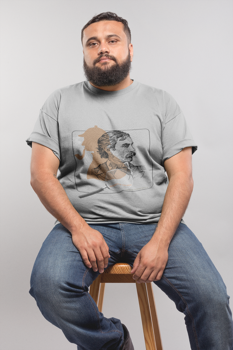 Nome do produto: T Shirt Plus Size Sherlock Holmes