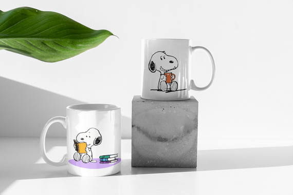 Caneca snoopy mood de hoje