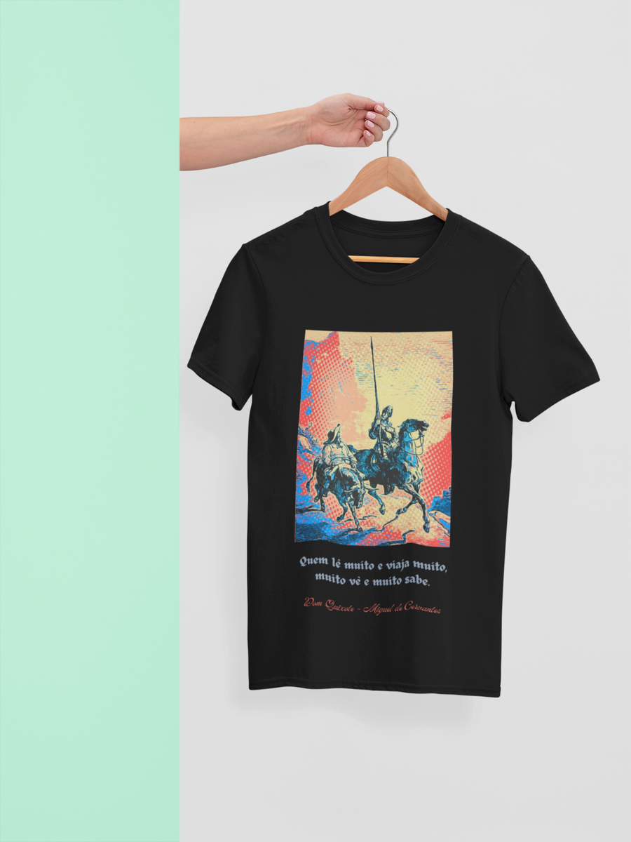 Nome do produto: T Shirt Cervantes (Dom Quixote)