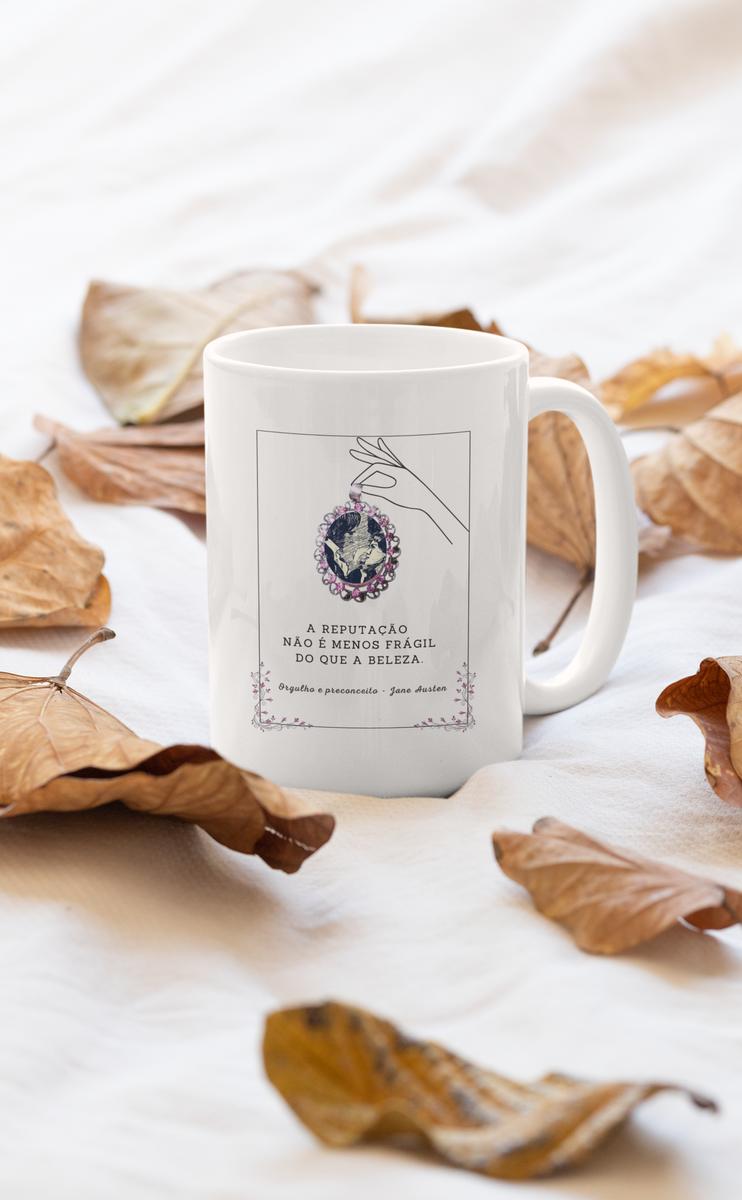 Nome do produto: Caneca Jane Austen